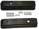 Chevy 305 350 Tall Aluminum Finned Center Bolt Vortec Valve Cover Black 5.0 5.7 New. Price: $97.33.
