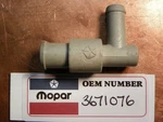 Nos Pvc Valve # 3671076..FITS 1970-2000 All Mopars New. Price: $14.95.