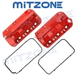 2X Red Valve Covers Set For 2012-2015 Honda Pilot 2008-2017 Odyssey 3.5L New. Price: $106.99.