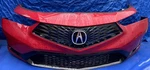Acura Integra Front Bumper Cover Assembly Red (R568P) 2023 - 2025 # 106754 Used. Price: $1940.03.