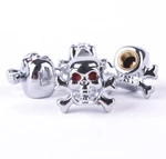 Jolly Roger Pirate Tire Valve Caps - Set Of Four Universal, Fits All Vehicles New. Price: $13.99.