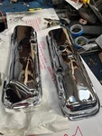 1967-68 Corvette 427 Chrome Exact Correct Big Block Valve Covers 435 L89 L71 390 New. Price: $485.00.
