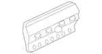 Genuine Ford Valve Cover 8C3Z-6582-D New. Price: $120.59.