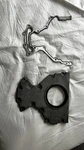 Gm 12556105 Ls Engine Rear Crankshaft Seal Housing W/used Gasket And Bolts. Price: $28.00.
