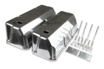 Mr. Gasket 6890G Cast Aluminum Tall Valve Covers - Polished New. Price: $112.95.