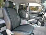 2012-2015 Toyota Tacoma Access Cab Pvc Clazzio Front Leatherette Seat Covers New. Price: $249.99.
