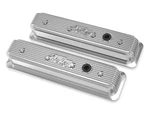 Holley 241-248 Finned Valve Covers Polished New. Price: $357.95.