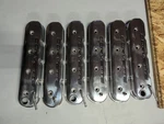 Corvette Ls Polished Aluminum Valve Cover Set, (scratched) New. Price: $190.00.