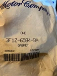 Genuine Ford Valve Cover Gasket 3F1Z-6584-BA New. Price: $12.00.