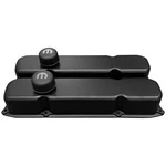 Nos Mopar 383 400 440 Black Powder Coat Valve Covers W/ Breather Set New. Price: $99.00.