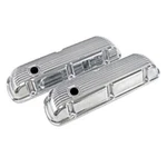 Scott Drake C5ZZ6A582AF Classic Aluminum Finned Valve Covers - Polished (pair) New. Price: $168.01.