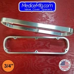 Valve Cover Spacers 3/4" Inch Small Block Ford (289, 302, 351 Windsor) Sbf New. Price: $225.00.