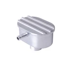 Aluminum Oval Push Valve Cover Breather Pcv Sbc Chevy Ford Finned Fit 1-1/4" New. Price: $48.97.