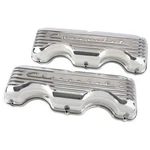 Finned Aluminum Valve Covers, Polishd, Fits Chevy 348/409 New. Price: $1138.99.