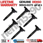 X6 Genuine Denso Ignition Coil For 2016-2021 Lexus Toyota 3.5L V6, 90919-A2008 Remanufactured. Price: $146.52.