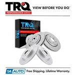 Trq Front And Rear Brake Rotors Set For 2015-2020 Acura Tlx New. Price: $199.95.