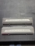Nos Gm Corvette Finned Aluminum Valve Covers 3726086 Sbc Staggered Pattern New. Price: $350.00.