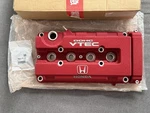 Jdm New Honda Genuine Red Valve Cover And Oil Cap Integra DC2 Civic EK9 Type. Price: $1050.00.
