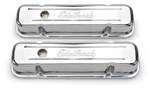 Edelbrock Signature Series Chrome Valve Cover 4457 New. Price: $88.95.