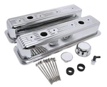 Chrome Tall Valve Covers Sbc 305 350 1987-2000 Center Bolt Dress Up Complete Kit New. Price: $129.95.