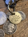 1968 Harley Davidson Flh Motorcycle Solid Brass Key Fob New. Price: $15.95.