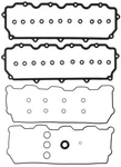 Mahle Original VS50395 Valve Cover Gasket Set Ford 6.0L Power Stroke New. Price: $97.83.