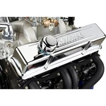Edelbrock 4649 Signature Series Chrome Valve Cover Set, Sb Fits Chevy New. Price: $76.95.