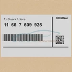 Genuine Bmw 11667609925 - Neu. Price: $43.09.