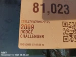 Engine Cover Oem 2010 Dodge Challenge 5037534ABC Used. Price: $171.00.