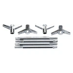 Edelbrock 4401 2-PIECE Wing Bolts 4-1/4" Long (qty 4) New. Price: $45.04.