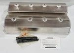 Moroso Fabricated Aluminum Centerbolt Valve Covers For Small Block Chevy Sbc New. Price: $459.95.