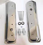 Chevy Ball Milled Chrome Aluminum Center Bolt Short Valve Covers 305 350 5.0 5.7 New. Price: $87.33.