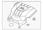 Genuine Gm Engine Cover 12605043 New. Price: $87.15.