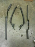 2000 - 2004 Audi A6 S6 Set Of Lower Door Sill Scuff Plates Entry Trim Used. Price: $60.00.
