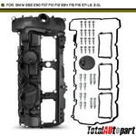 Engine Valve Cover & Gasket For Bmw E82 E90 F07 F10 F12 E84 F15 F16 E71 L6 3.0L New. Price: $109.99.