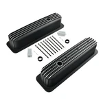 Tall Finned Black Center Bolt Valve Covers For Chevy Vortec 5.0/5.7L 305 350 Sbc New. Price: $84.99.