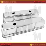 For 58-86 Chevy Small Block 283-305-327-350-400 Tall Smooth Valve Covers Chrome New. Price: $67.27.