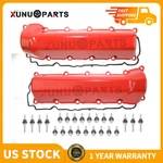 Aluminum Red Left + Right Valve Cover Set For 2001-2007 Jeep Grand Cherokee 4.7L New. Price: $135.99.