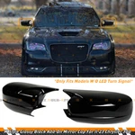 For 11-23 Chrysler 300 Style Gloss Black Add-on Side Mirror Cover Cap Overlay New. Price: $37.99.