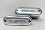 Vintage Offenhauser Hi-riser Valve Cover Breathers Pair Originals Used. Price: $237.49.