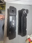 Holley Mickey Thompson Vintage Ford 351 Cleveland Aluminum Valve Cover 103R-40B Used. Price: $100.00.
