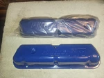 Scott Drake C8OZ-6A582-BL Valve Covers (oe Small Block, Dark Ford Blue) Used. Price: $79.00.
