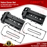 Upgraded Aluminum Left + Right Side Valve Cover Set For 02-08 Jaguar S-type 3.0L New. Price: $159.99.