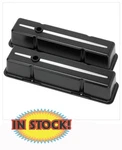 Billet Specialties 95224 Streamline Aluminum Tall Valve Covers Sb Chevy- Black New. Price: $371.95.