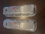 1962-1988 Chevy Big Block Custom Finned Aluminum 454 Valve Covers New. Price: $319.99.