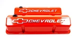 Proform 141-924 Chevy Sbc Slant Edge Valve Covers Tall Baffled Gloss Orange New. Price: $317.95.