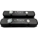 Mopar 383 400 440, Dodge, Plymouth, Chrysler Valve Covers - Black Powder Coat New. Price: $295.00.