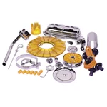 Empi 8655 Yellow Deluxe Engine Trim Kit - Volkswagen Bugs Ghia Early Vw Bus New. Price: $195.74.