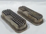 1973 Volkswagen Transporter Vintage Oem Engine Treuhaft Valve Covers Bolton Used. Price: $123.75.