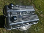 Vintage Ansen Valve Covers Big Block Chevy Bbc 396 427 454 Like M/t Weiand Used. Price: $325.00.